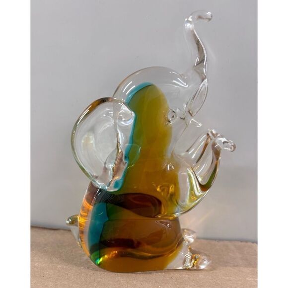 Vintage Murano Glass V.Nason&C Venetian
Glass elephant Figurine / No Stamp - Picture 3 of 8